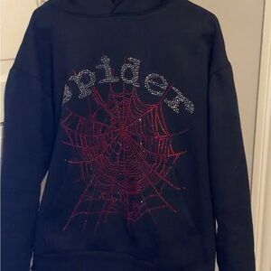 OG Sp5der Rhinestone Hoodie